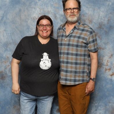 Melissa Popp & Rainn Wilson